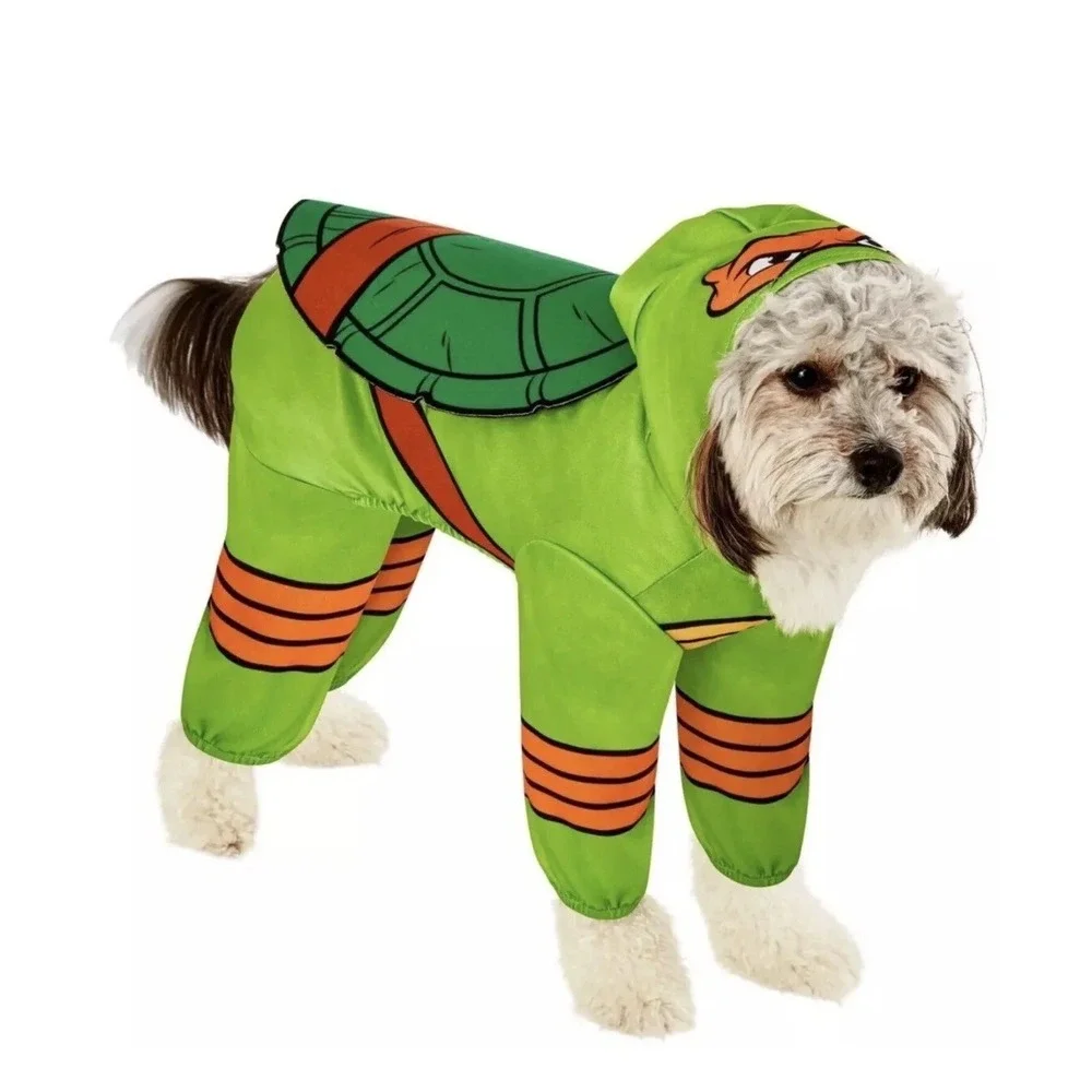 Rubies Teenage Mutant Ninja Turtles Michelangelo Dog Costume Small TMNT Green
